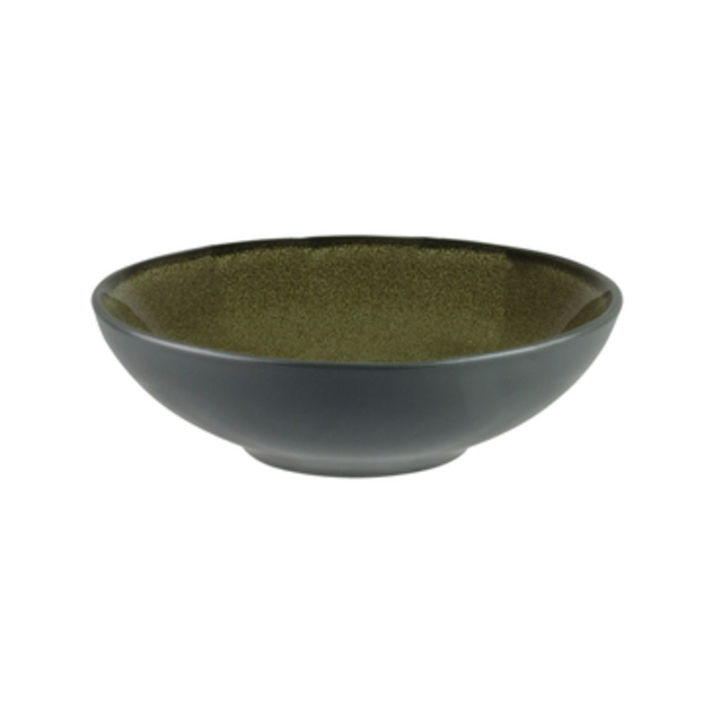 Longfine Uniq Green and Grey Salad Bowl