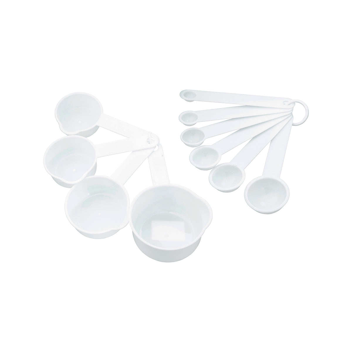 Chef Inox Measuring Spoon & Cup Plastic 10pc Set