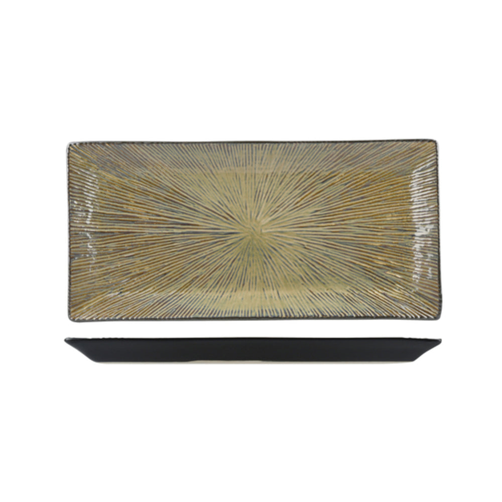 Longfine Uniq Zulu Rectangular Coupe Platter