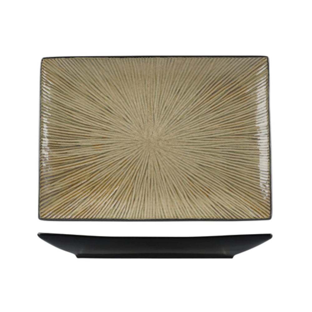 Longfine Uniq Zulu Rectangular Coupe Platter