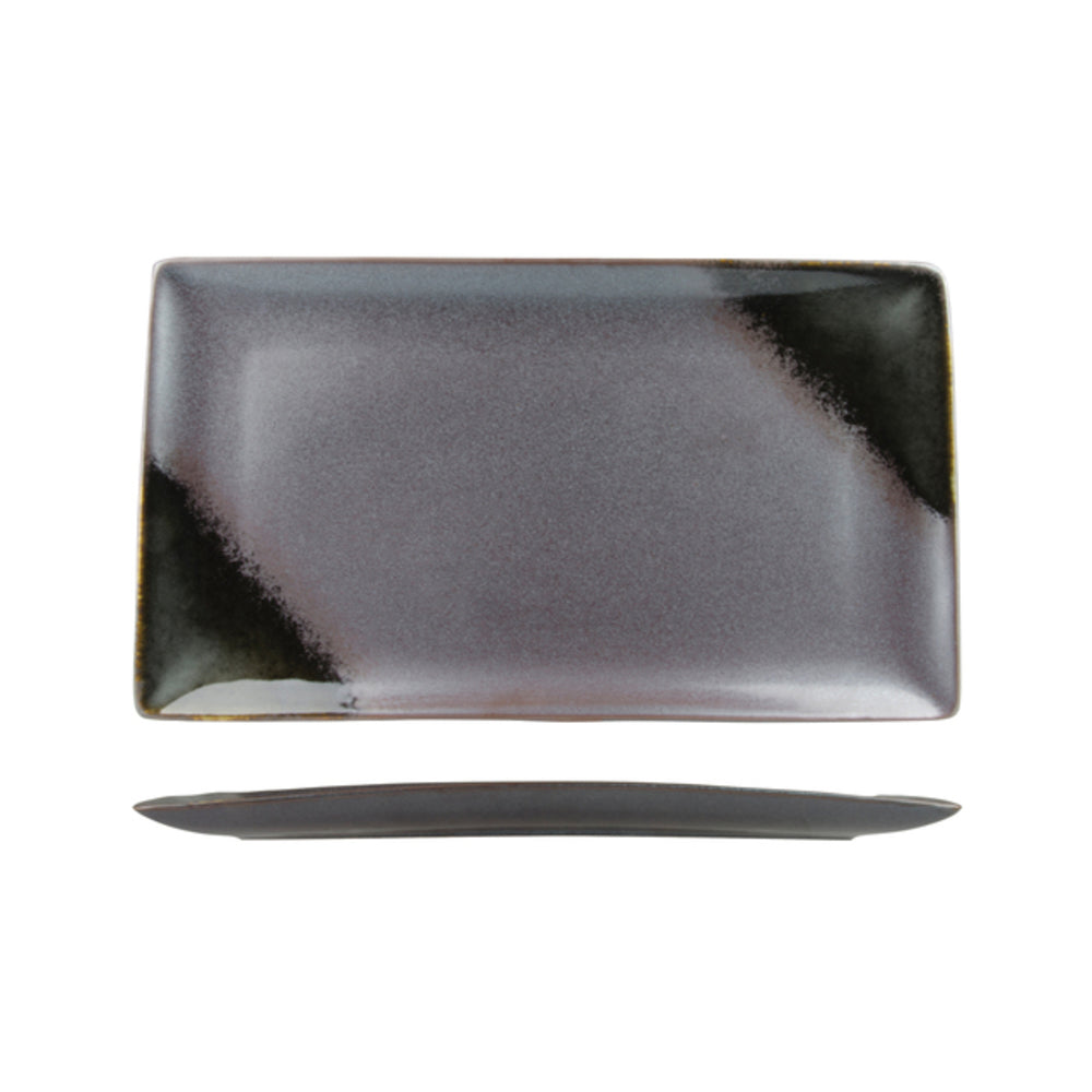 Longfine Uniq Metallic Matte Rectangular Platter 320x180mm