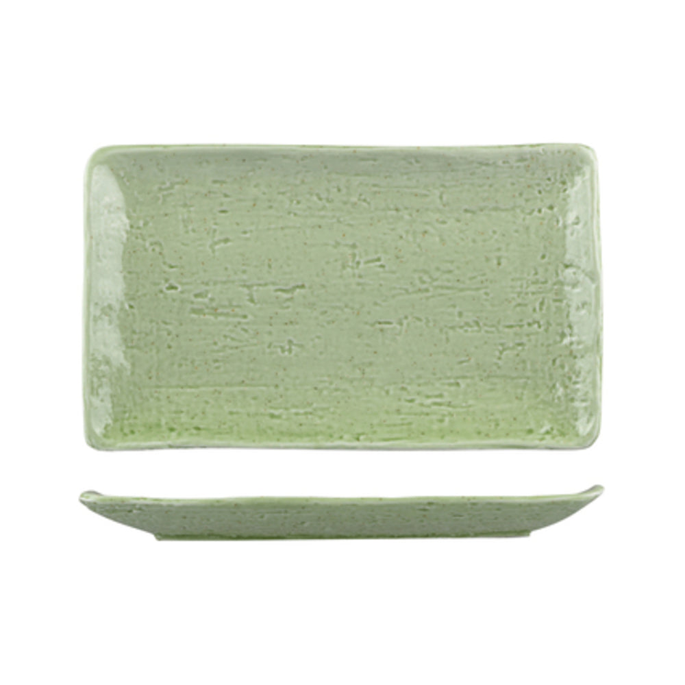 Longfine Uniq Jade Green Rectangular Platter