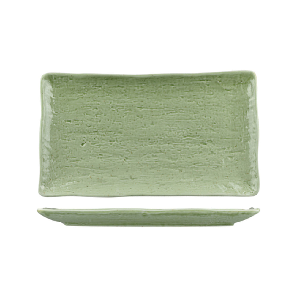 Longfine Uniq Jade Green Rectangular Platter