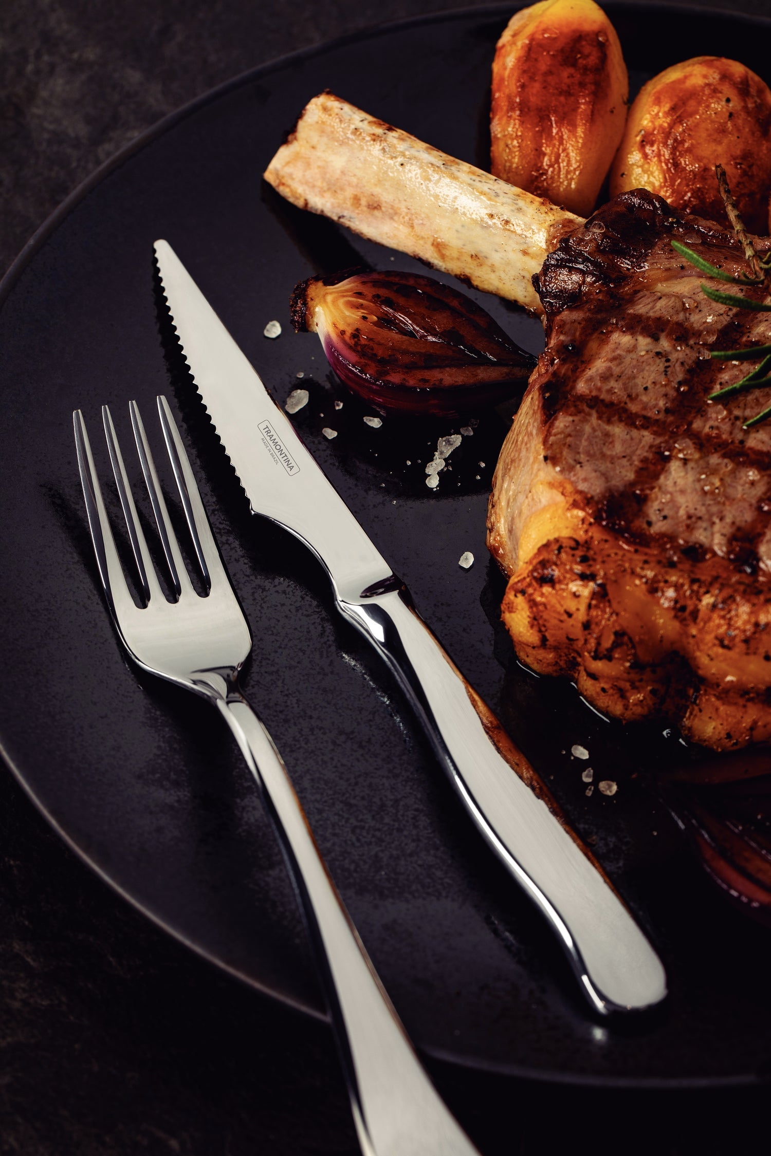 Tramontina 12-Piece Zurique Steak Set - Stainless Steel