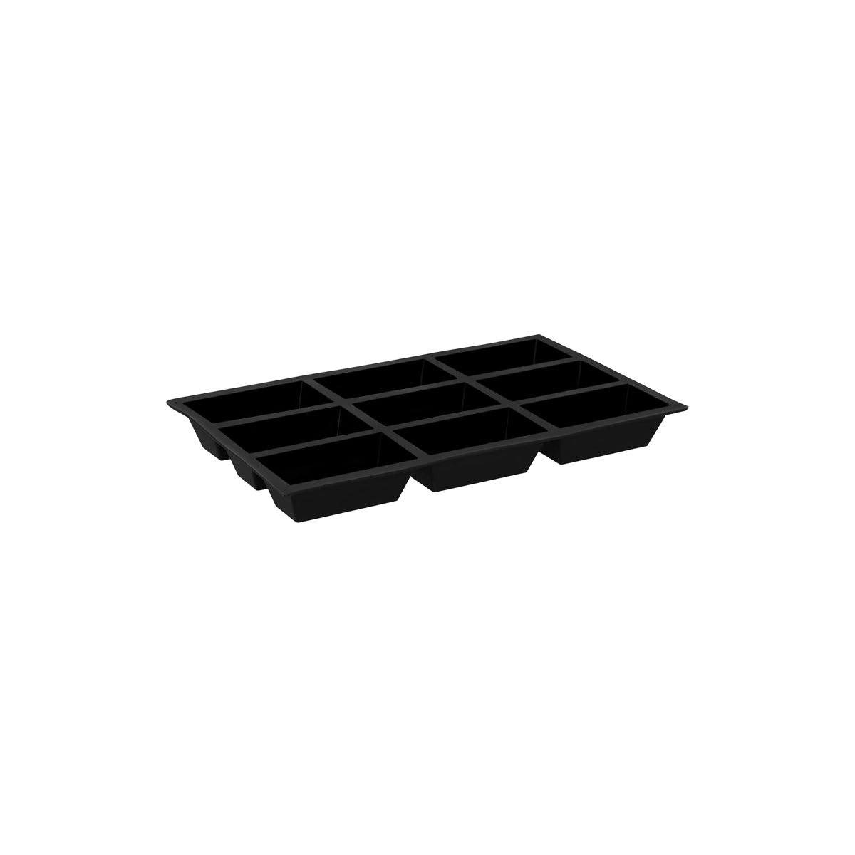 De Buyer Moulflex Rectangle Cakes 9 Hole 175x300x30mm (90ml)