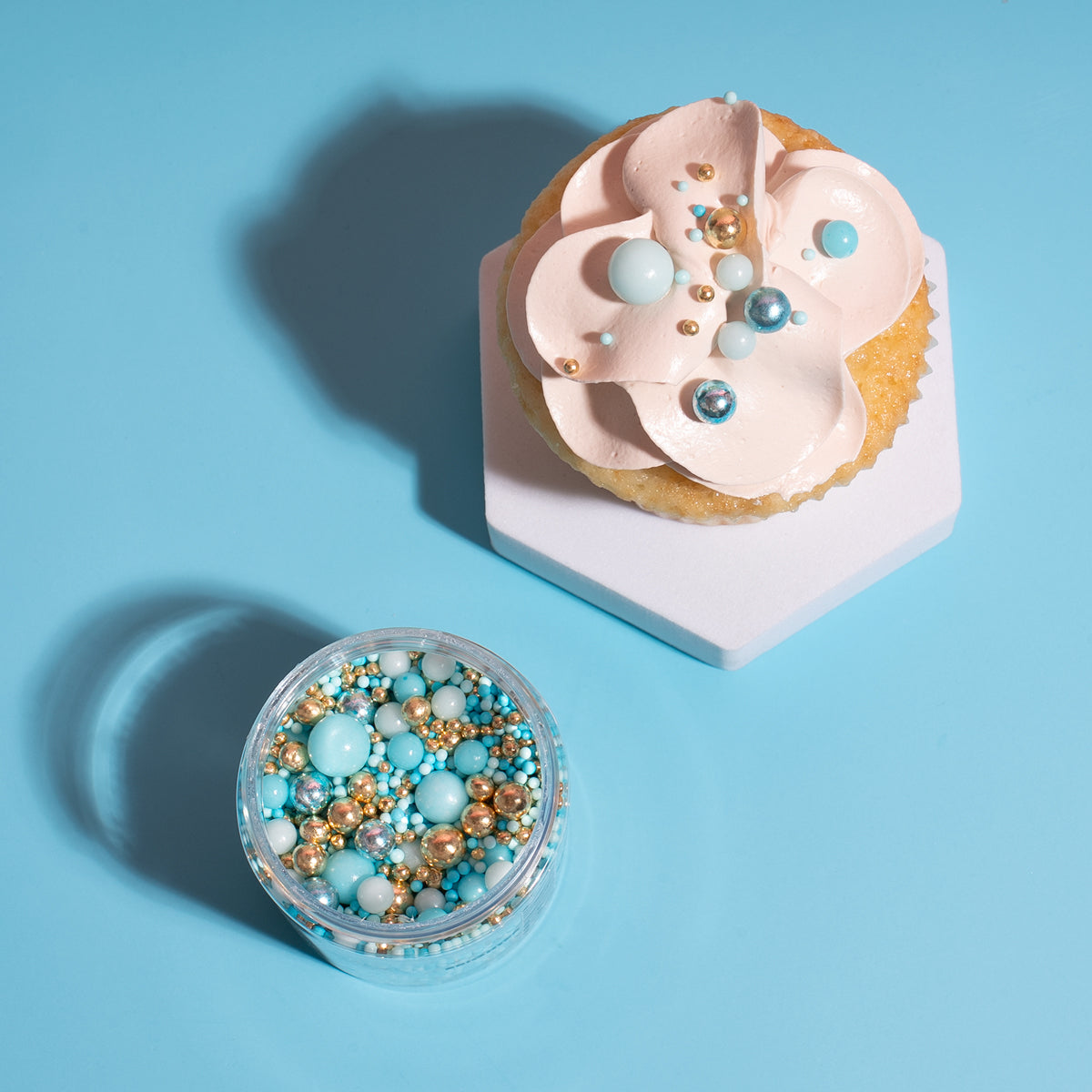 Sprinks Velvet Crunch Sprinkles Blue 500g