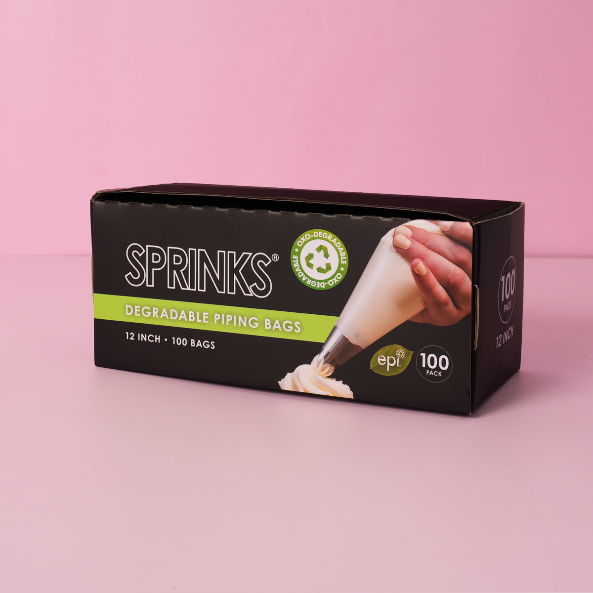 Sprinks Biodegradable Piping Bags 12in 100 Pack