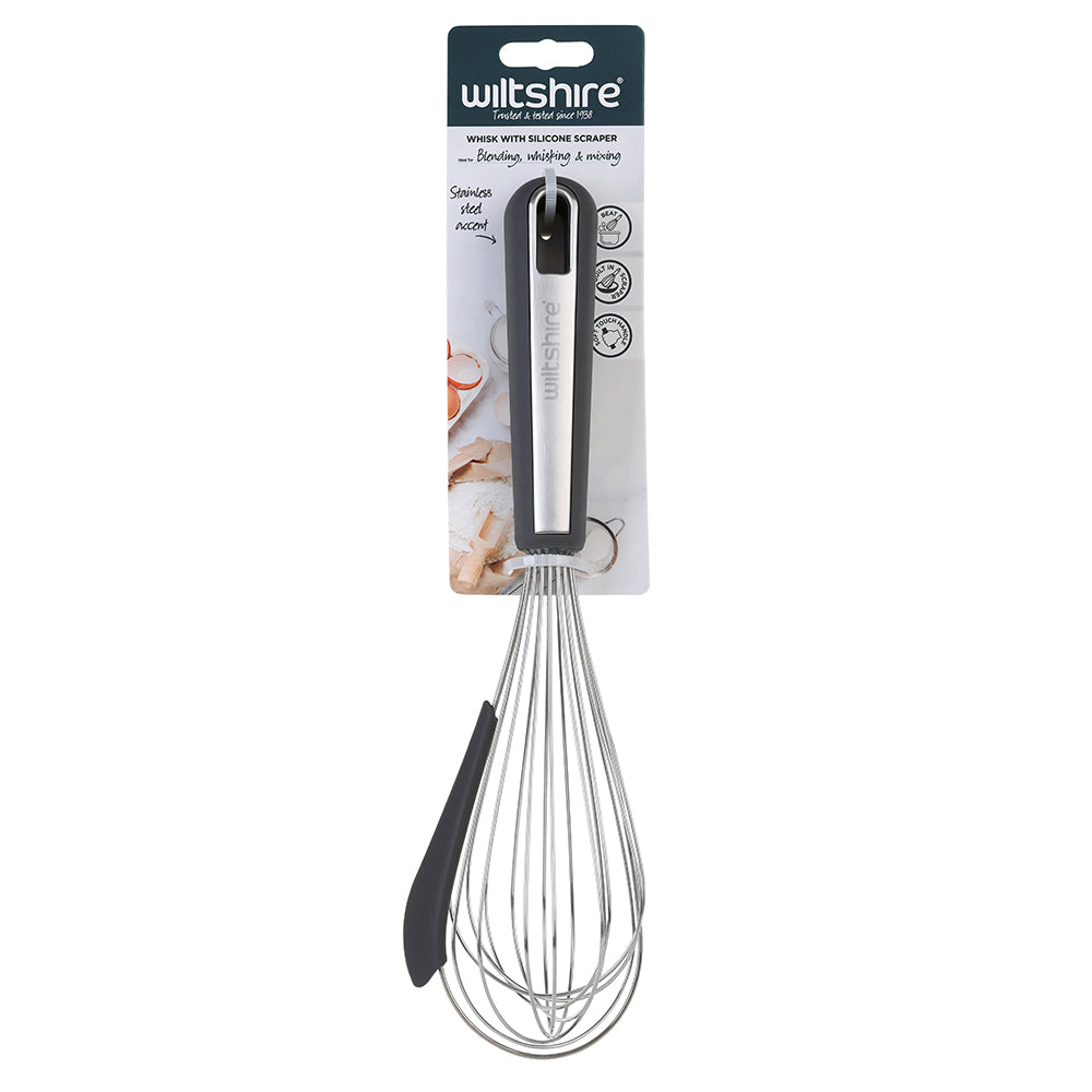 Wiltshire Aspire Whisk with Silicone Scraper