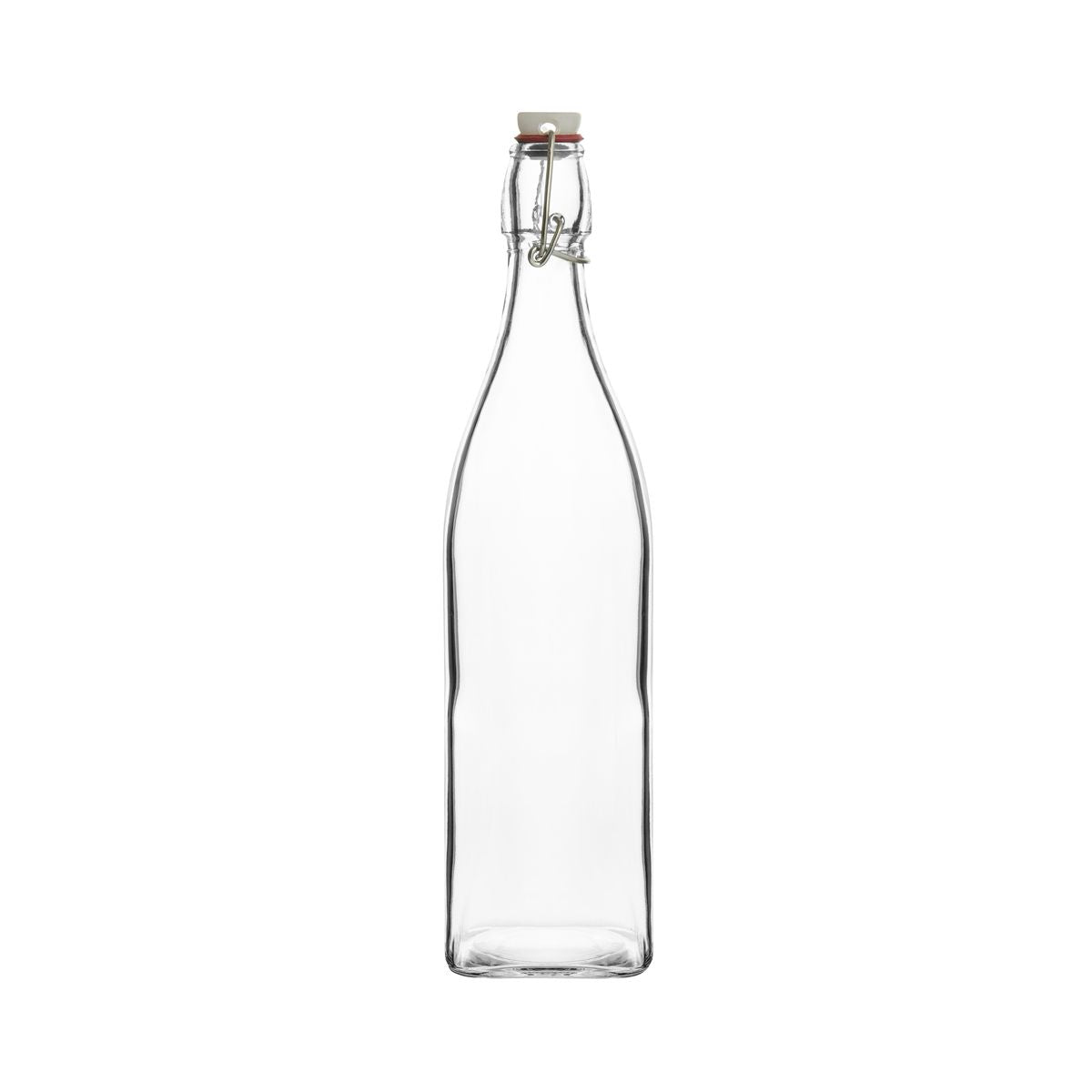 Trenton Glass Water Bottle - Square (1.0lt)