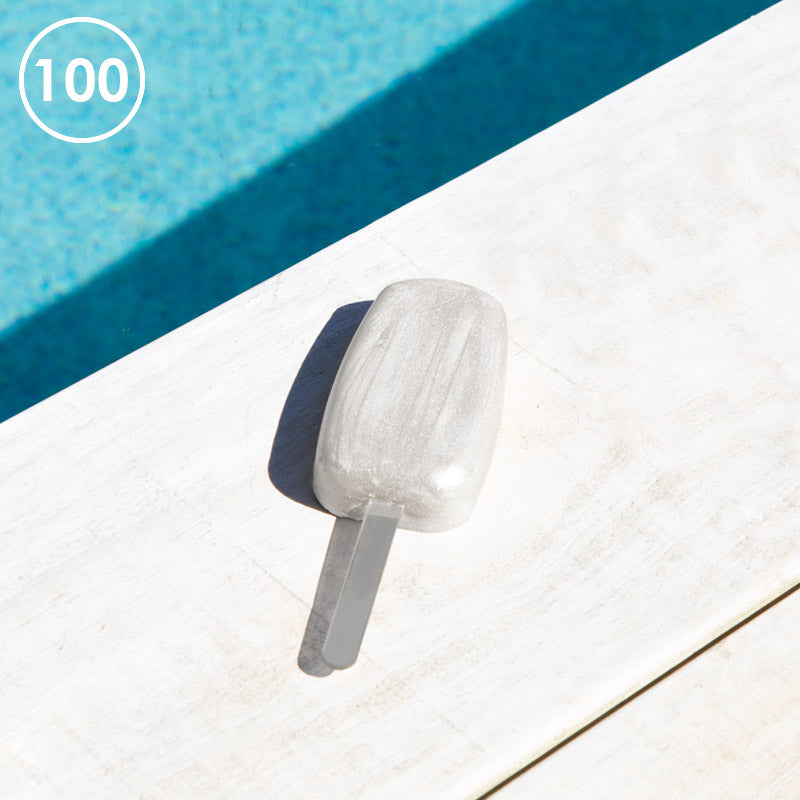 Bake Group Acrylic Cakesicle Sticks Silver 100 Pack