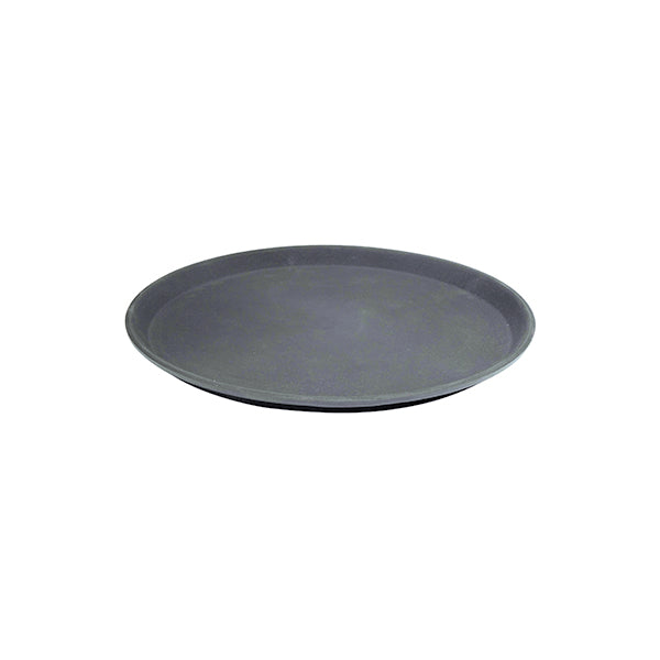 CaterRax Non-Slip Round Tray (280mm - Black)