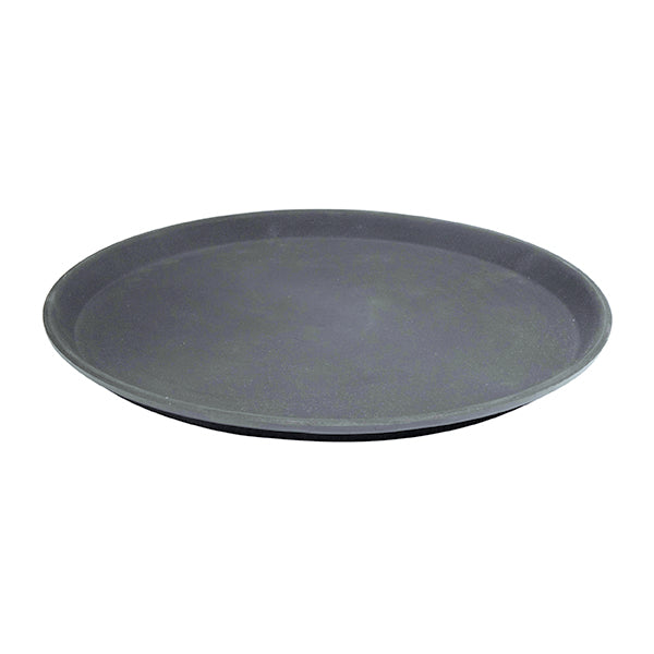 CaterRax Non-Slip Round Tray (400mm - Black)