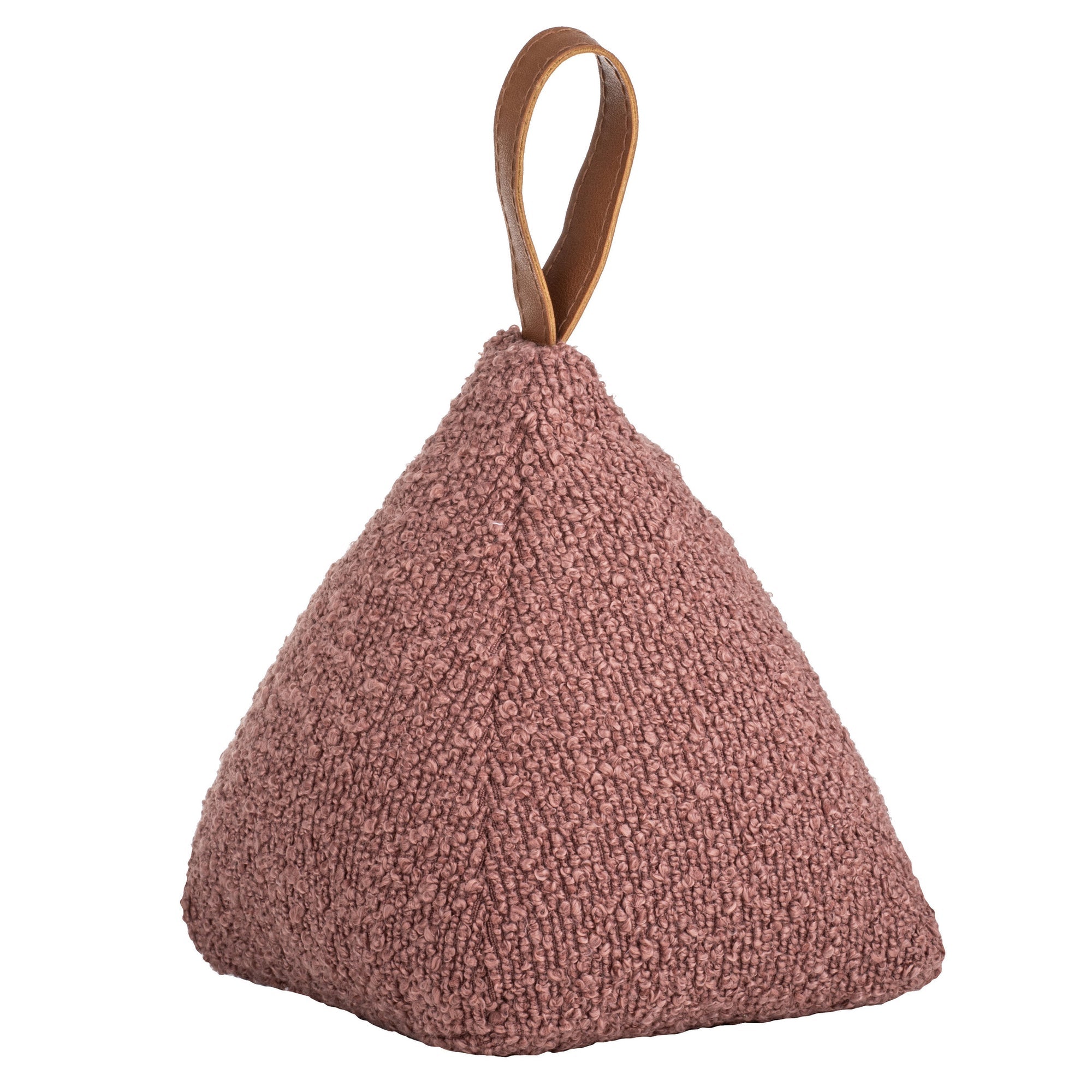 Ladelle Boucle Coral Door Stop