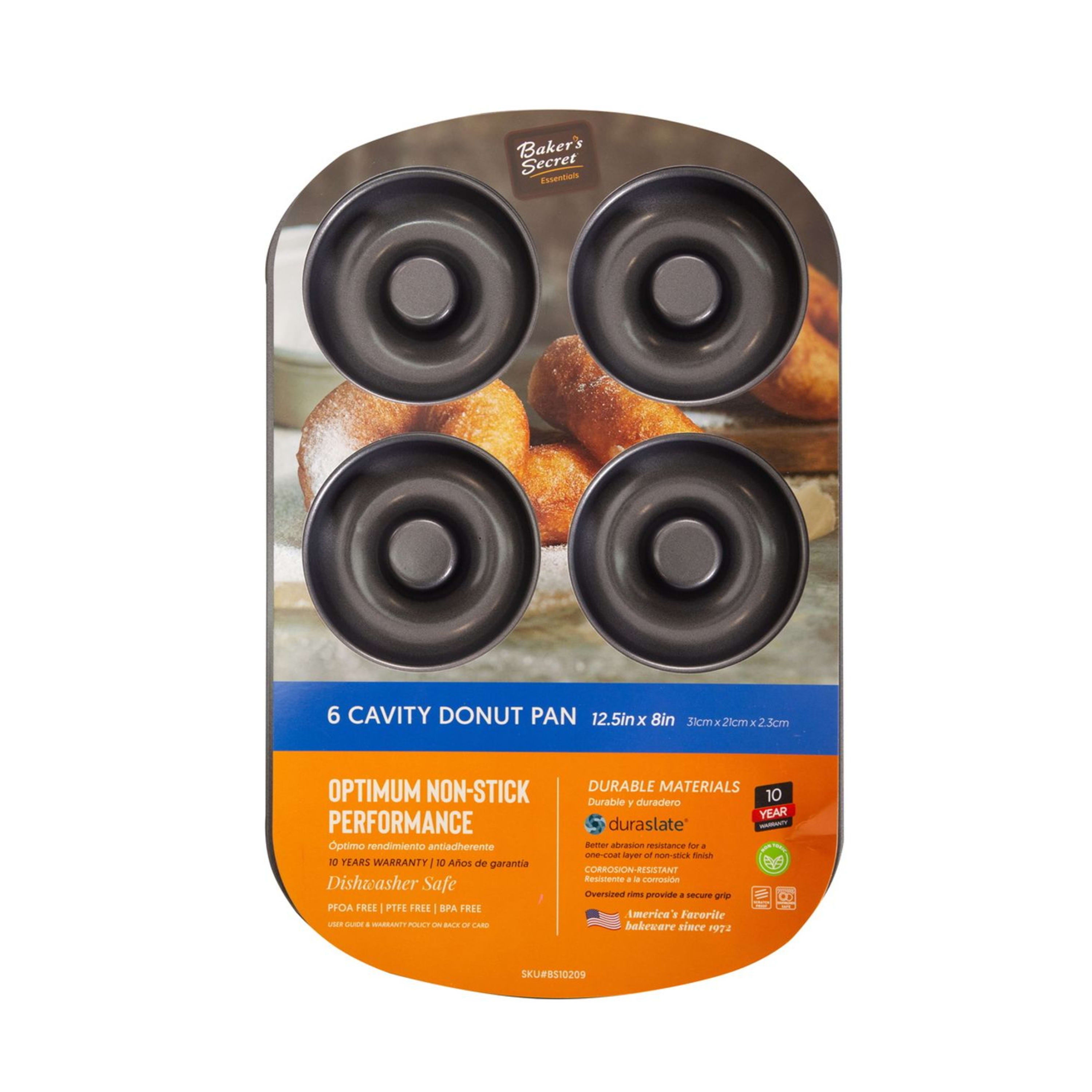 Baker's Secret 6 Cup Donut Pan