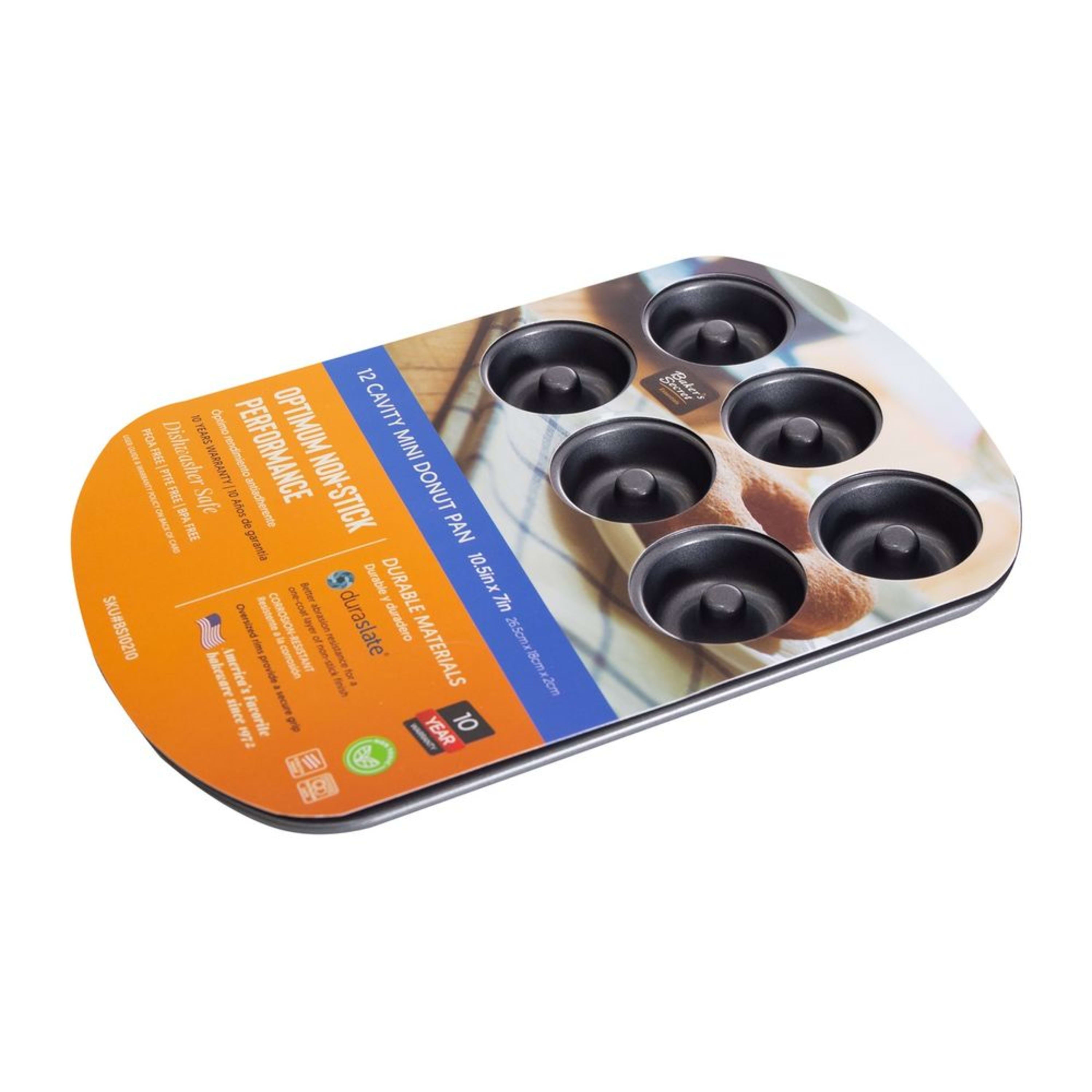 Baker's Secret 12 Cup Mini Donut Pan
