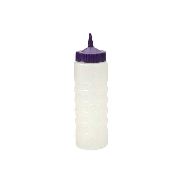 CaterRax Sauce Bottle (750ml - Purple) (Clear Body - Purple Top)