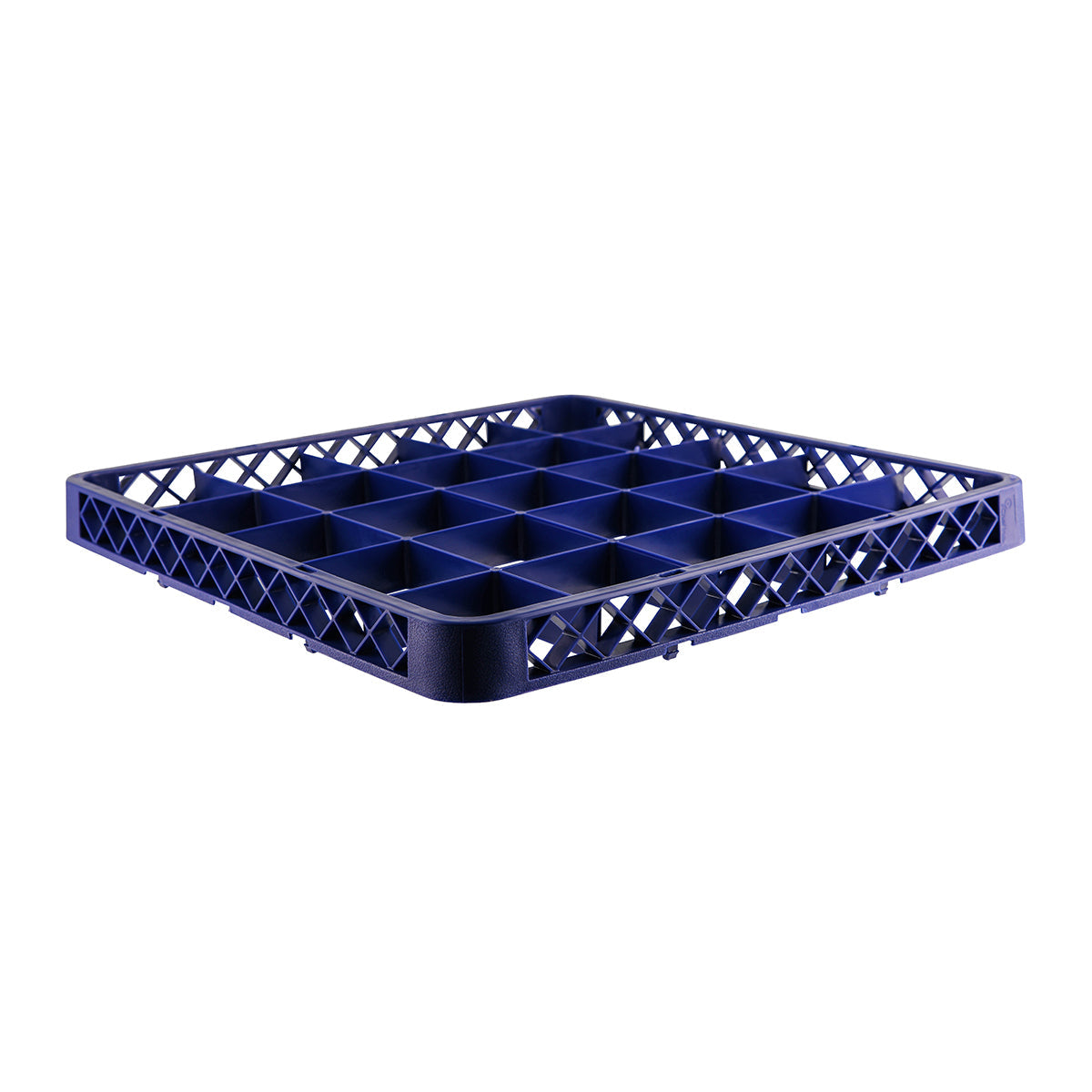 Chef Inox Glass Rack Extender 25 Compartment Blue 490x490x45mm