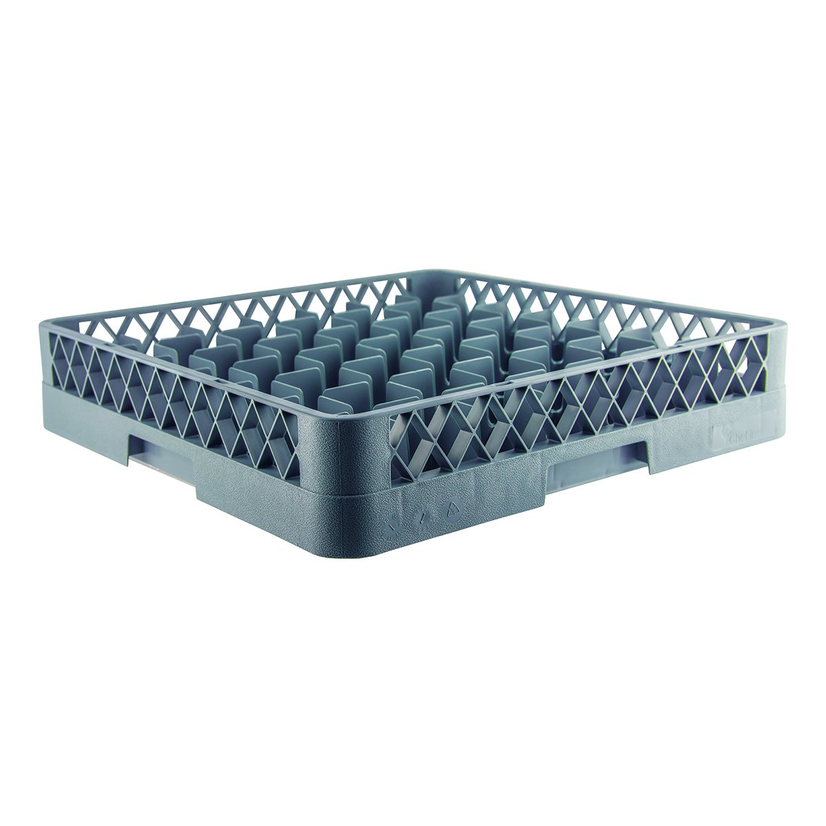Chef Inox Glass Rack 49 Compartment 490x490x100mm