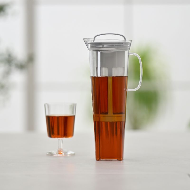 Hario Lily Cold Brew Tea Pitcher 1.2L - Grey