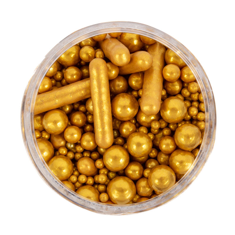 Sprinks Bubble & Bounce Matte Gold 75g Sprinkles