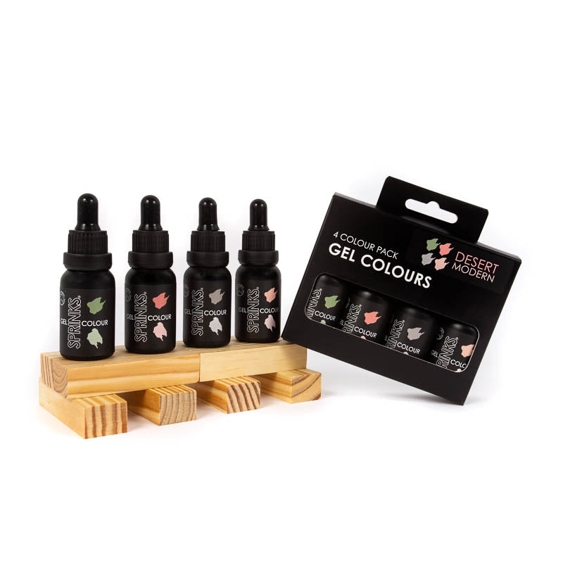 Sprinks Gel Colour 4-Pack Desert Modern