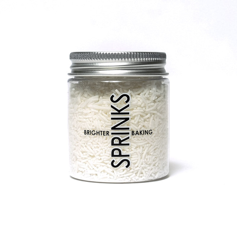 Sprinks Jimmies White 1mm 55g
