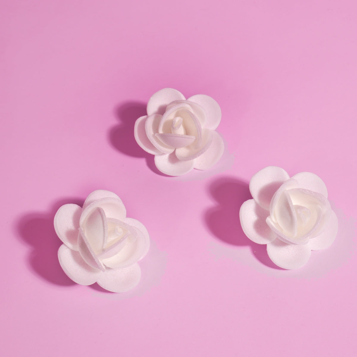 Sprinks White Wafer Rosettes 6 Pack
