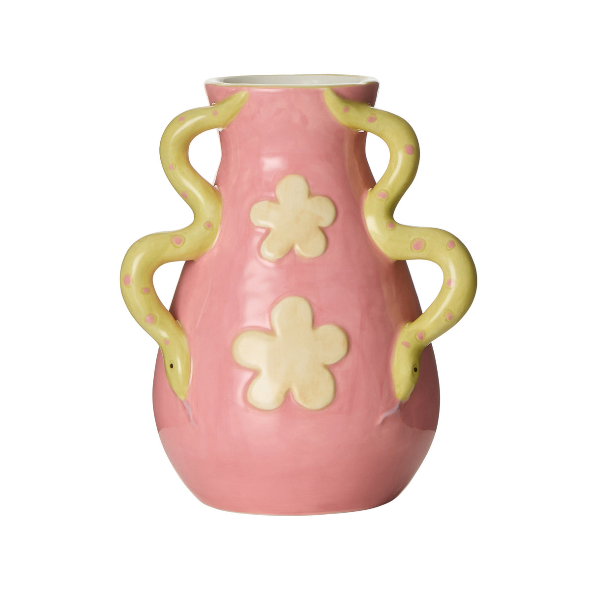 Emporium Naja Vase Collection Pink & Green