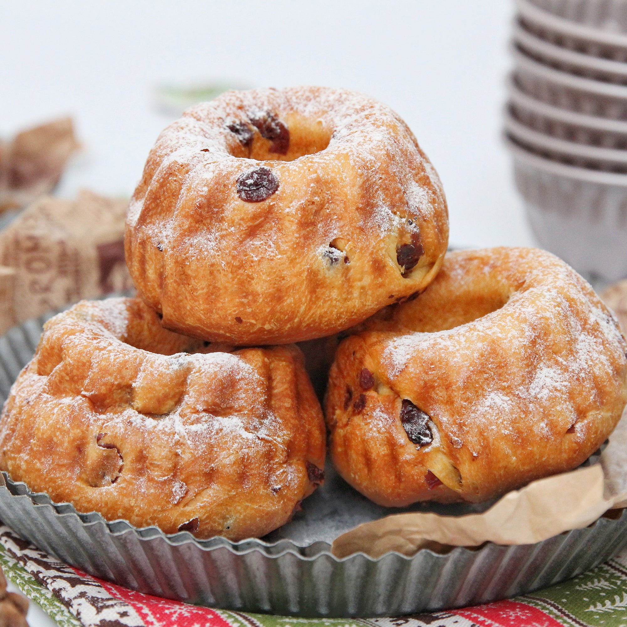 CHEFMADE Mini Kugelhopf Cake Pan 11cm Set of 4 (WK9033-4)