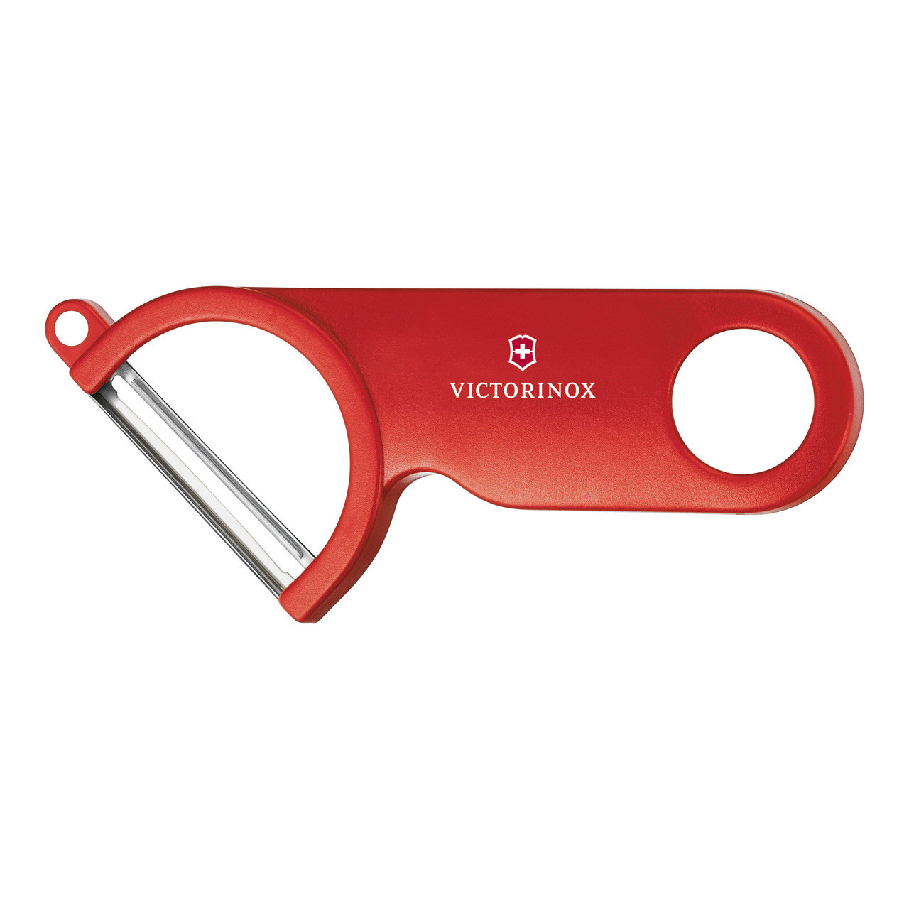 Victorinox Potato Peeler, Pivoting Blade  - Red