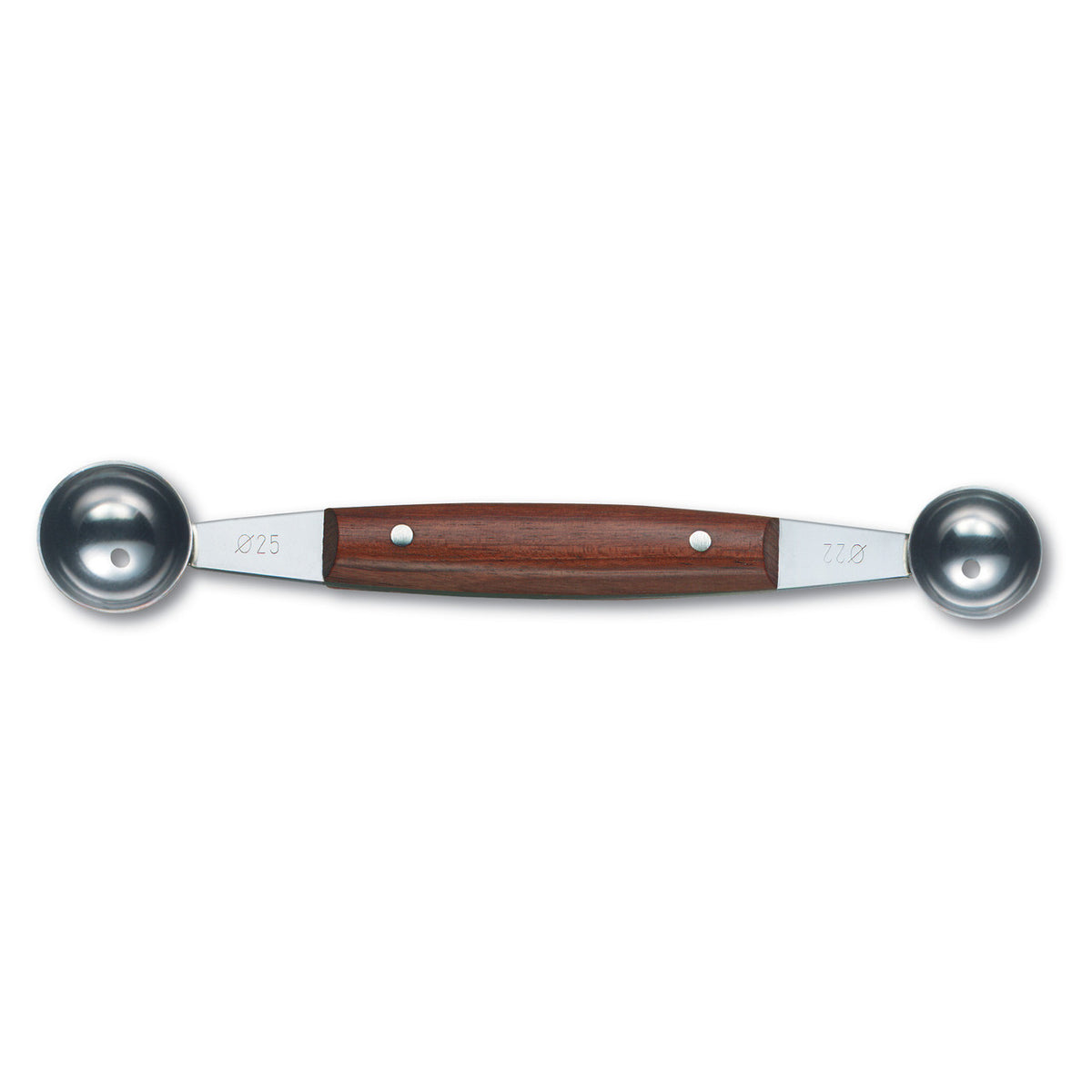 Victorinox Wood Double Melon Baller 22mm & 25mm