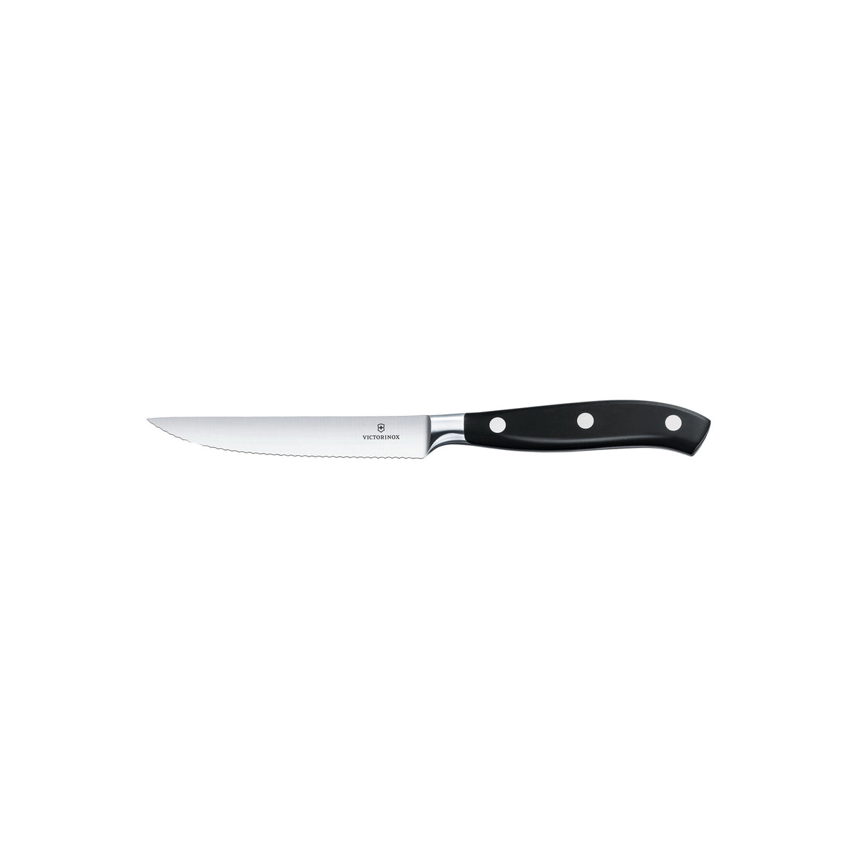 Victorinox Grand Maître Steak Knife Serrated 12cm (Black)