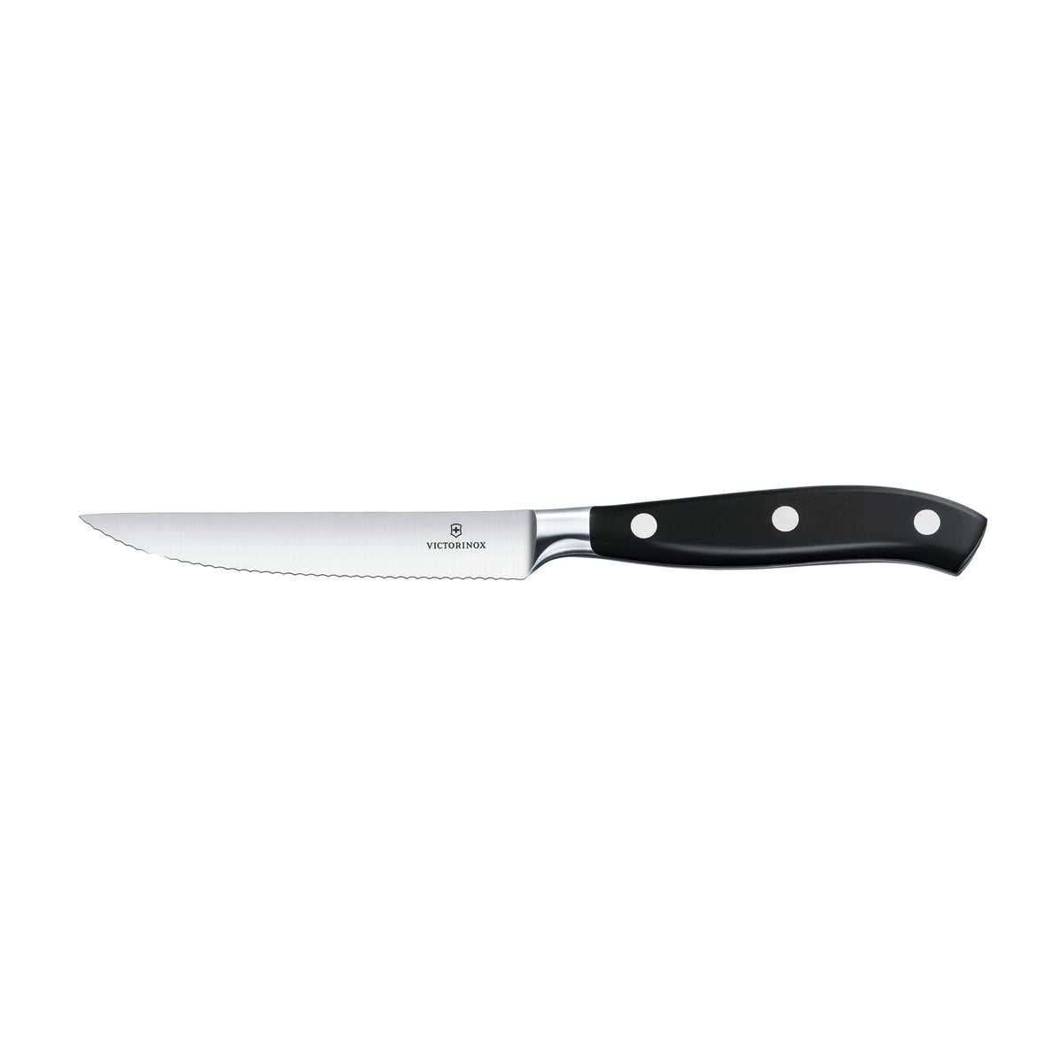 Victorinox Grand Maître Steak Knife Serrated 12cm (Black)