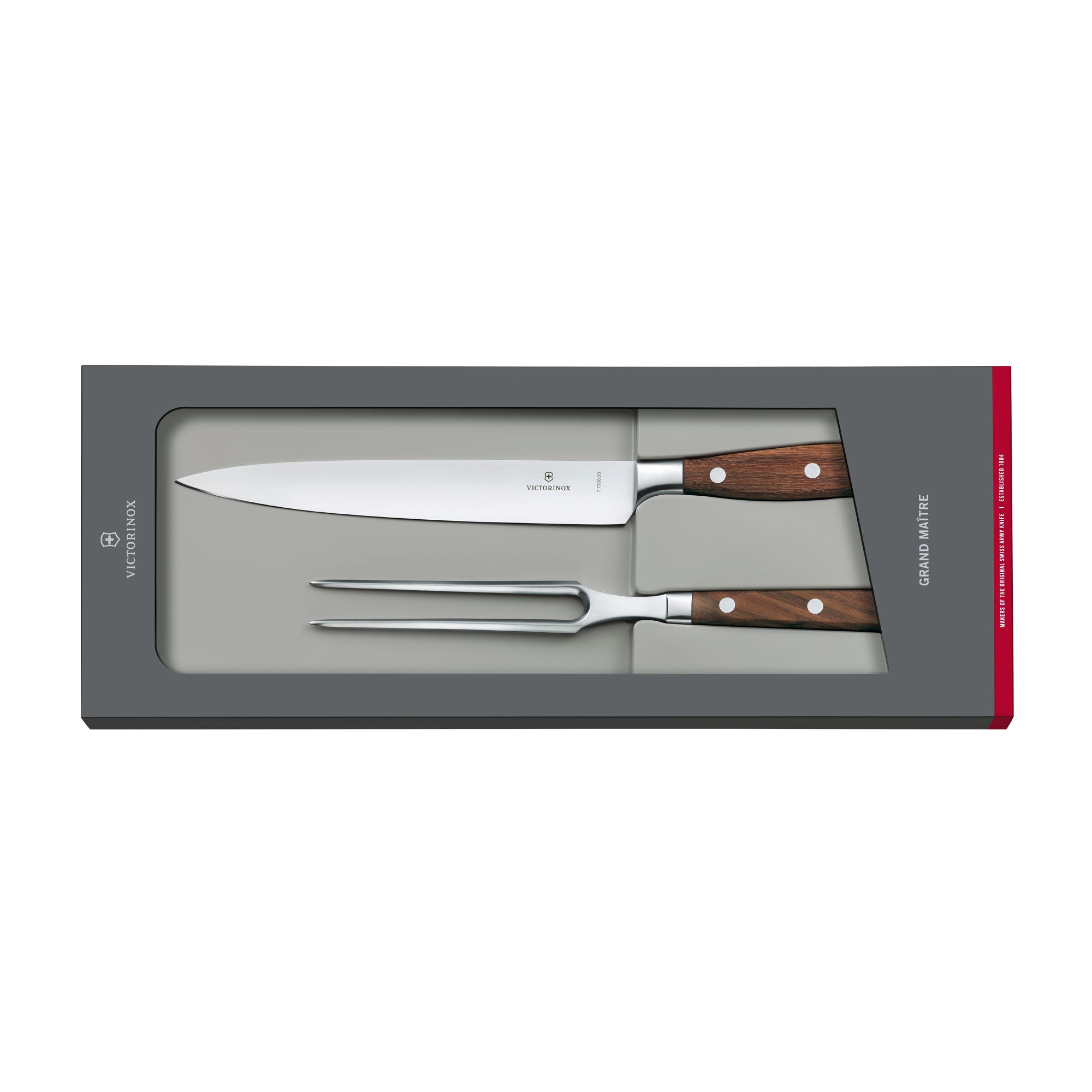 Victorinox Grand Maître Carving Set, 2 pieces - Wood