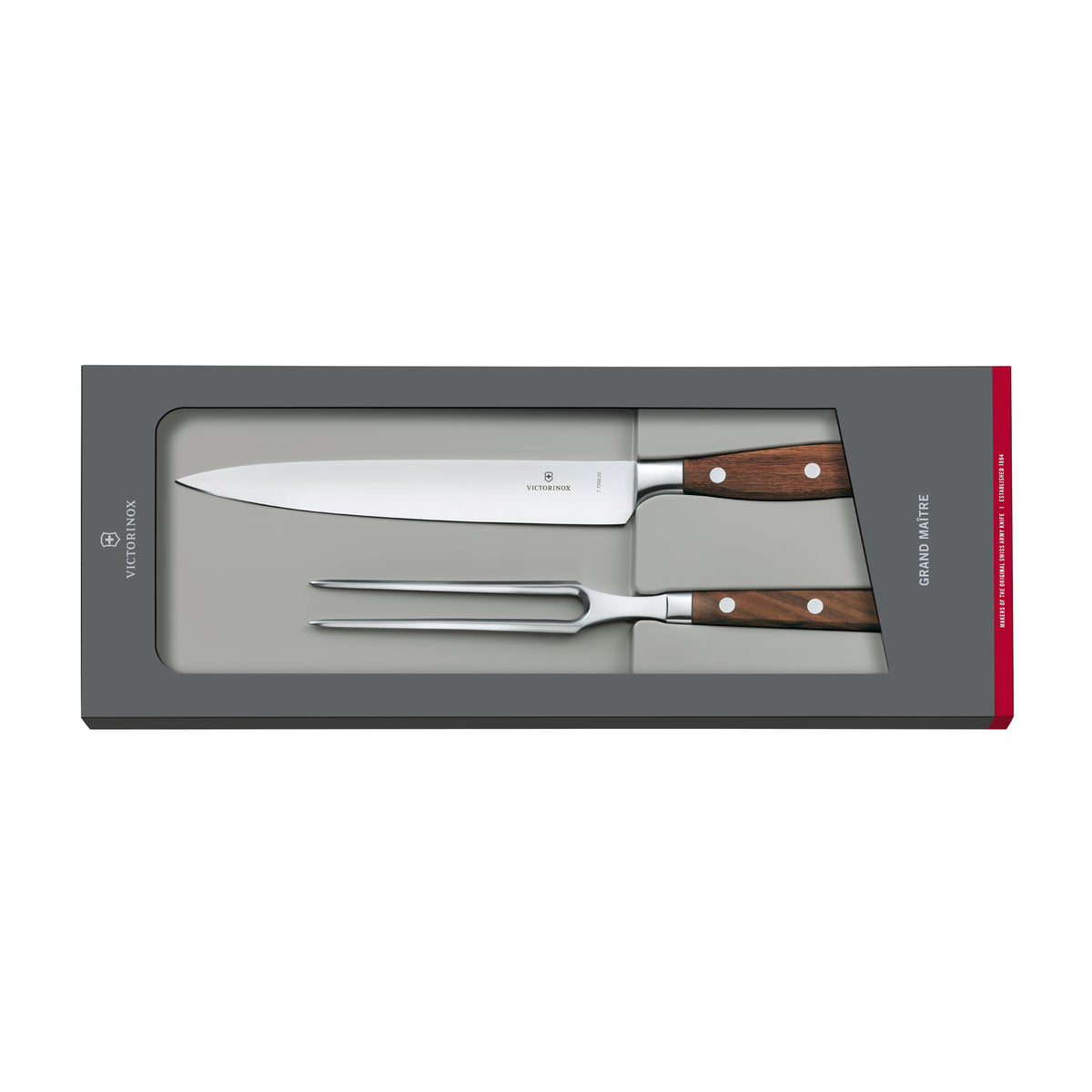 Victorinox Grand Maître 2-Piece Carving Set (Wood)