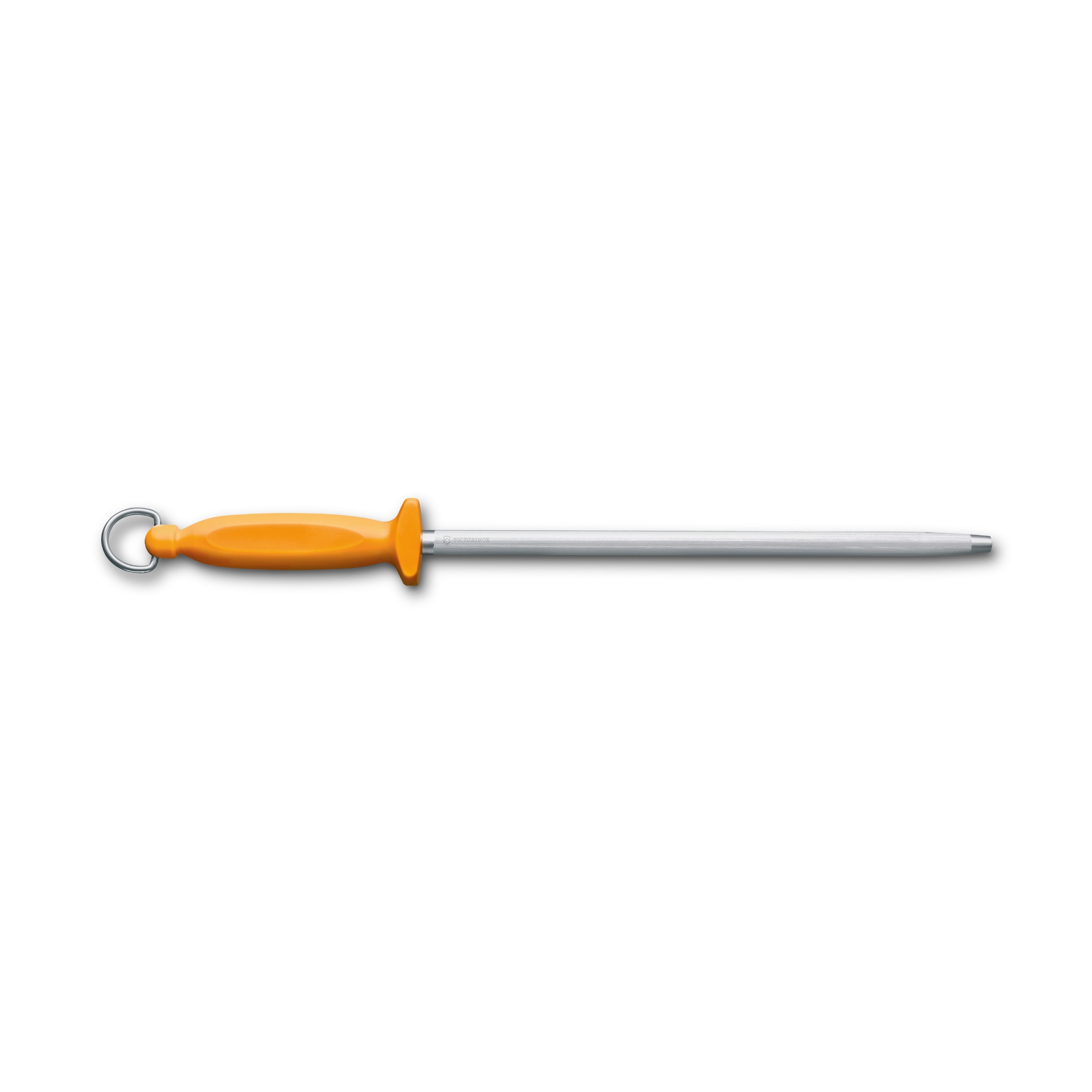 Victorinox Swibo Sharpening Steel Fine Cut 30cm Orange