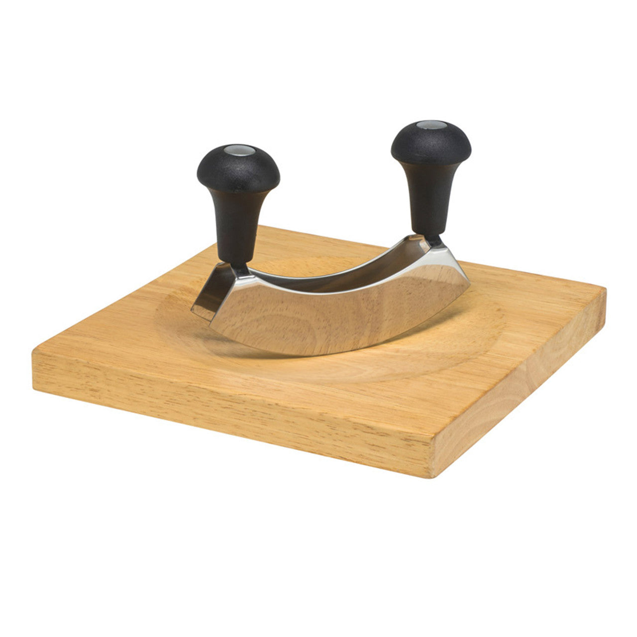 Avanti  Double Blade Mezzaluna With Chopping Board Set - 15cm