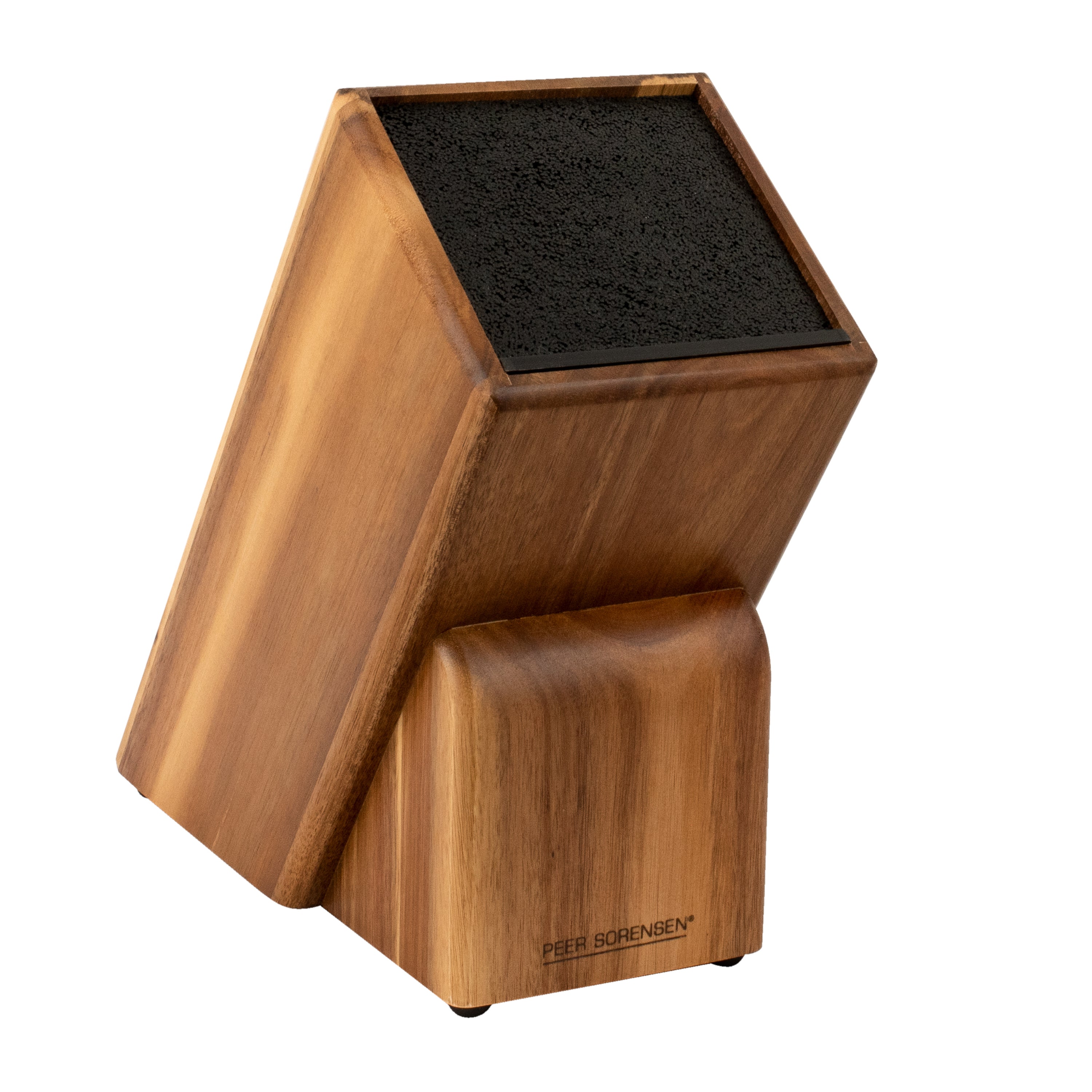 Peer Sorensen iBlock Intelligent Knife Block 28x12.6x26cm - Acacia Wood