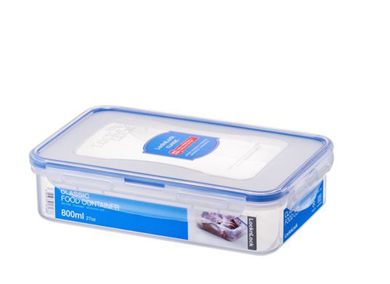 LocknLock Classic Rectangular Short - 800ml