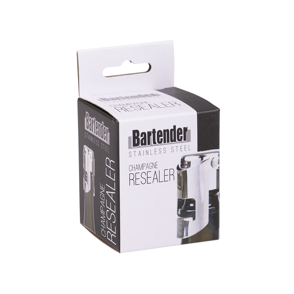 Bartender Stainless Steel Champagne Resealer