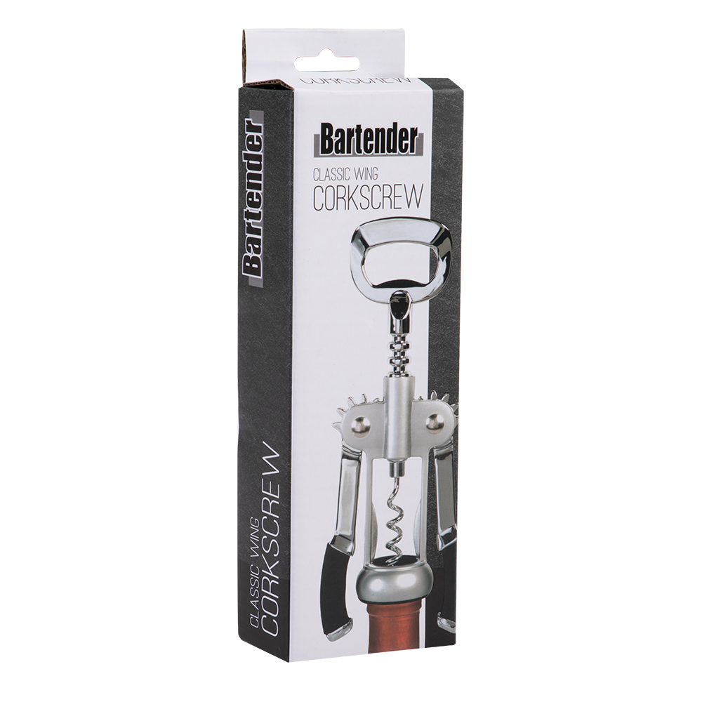 Bartender Wing Corkscrew