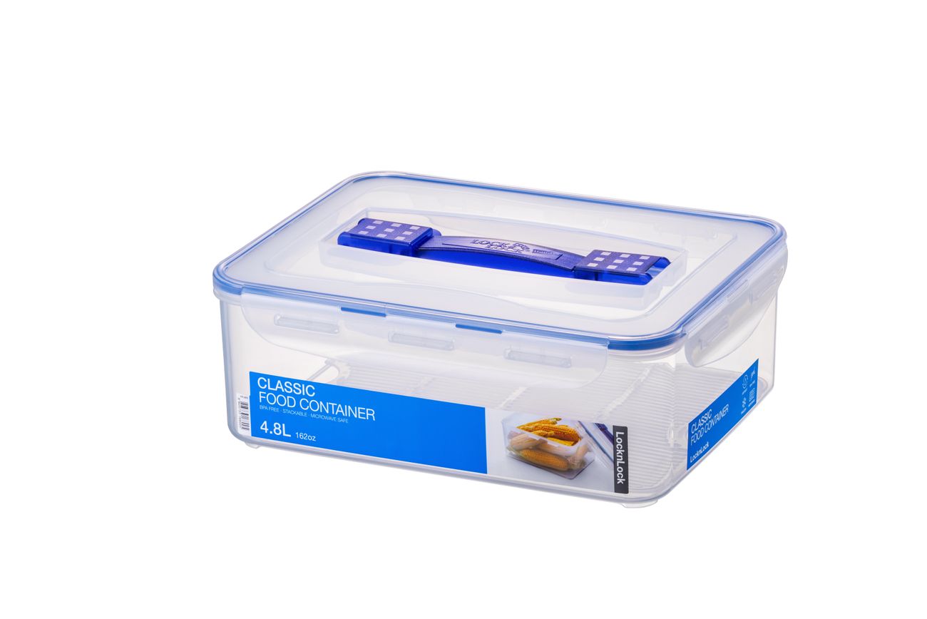 LocknLock Classic Rectangular Tall W/Handle - 4.8L