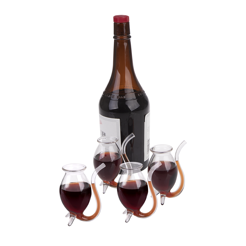 Bartender Glass Port Sippers - Set of 4