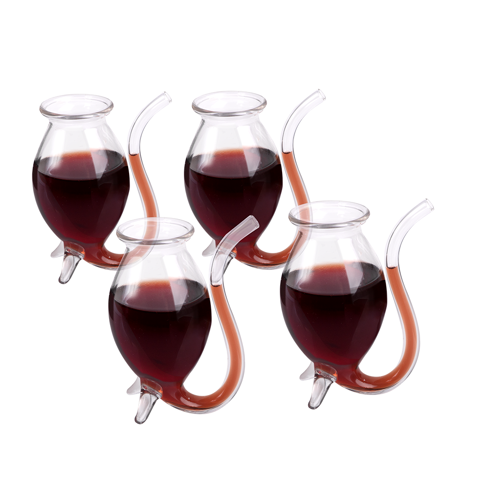 Bartender Glass Port Sippers - Set of 4