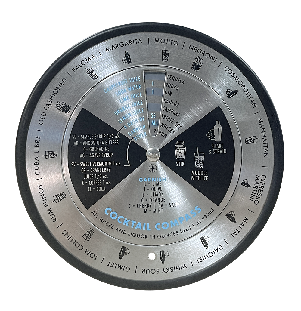 Bartender Stainless Steel Cocktail Compass