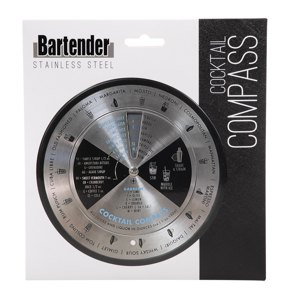 Bartender Stainless Steel Cocktail Compass