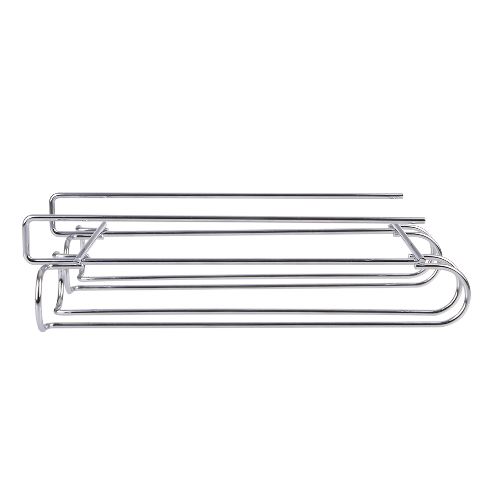 Bartender Undershelf 2 Rail Stemware Rack - Chrome
