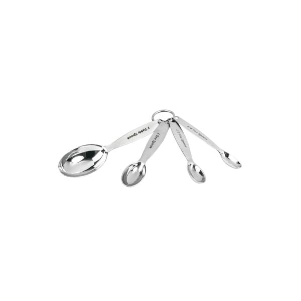 Trenton Measuring Spoon Set - Oval 4 Pc