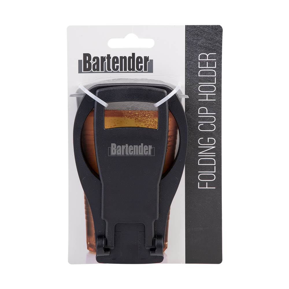 Bartender Folding Cup Holder - Black