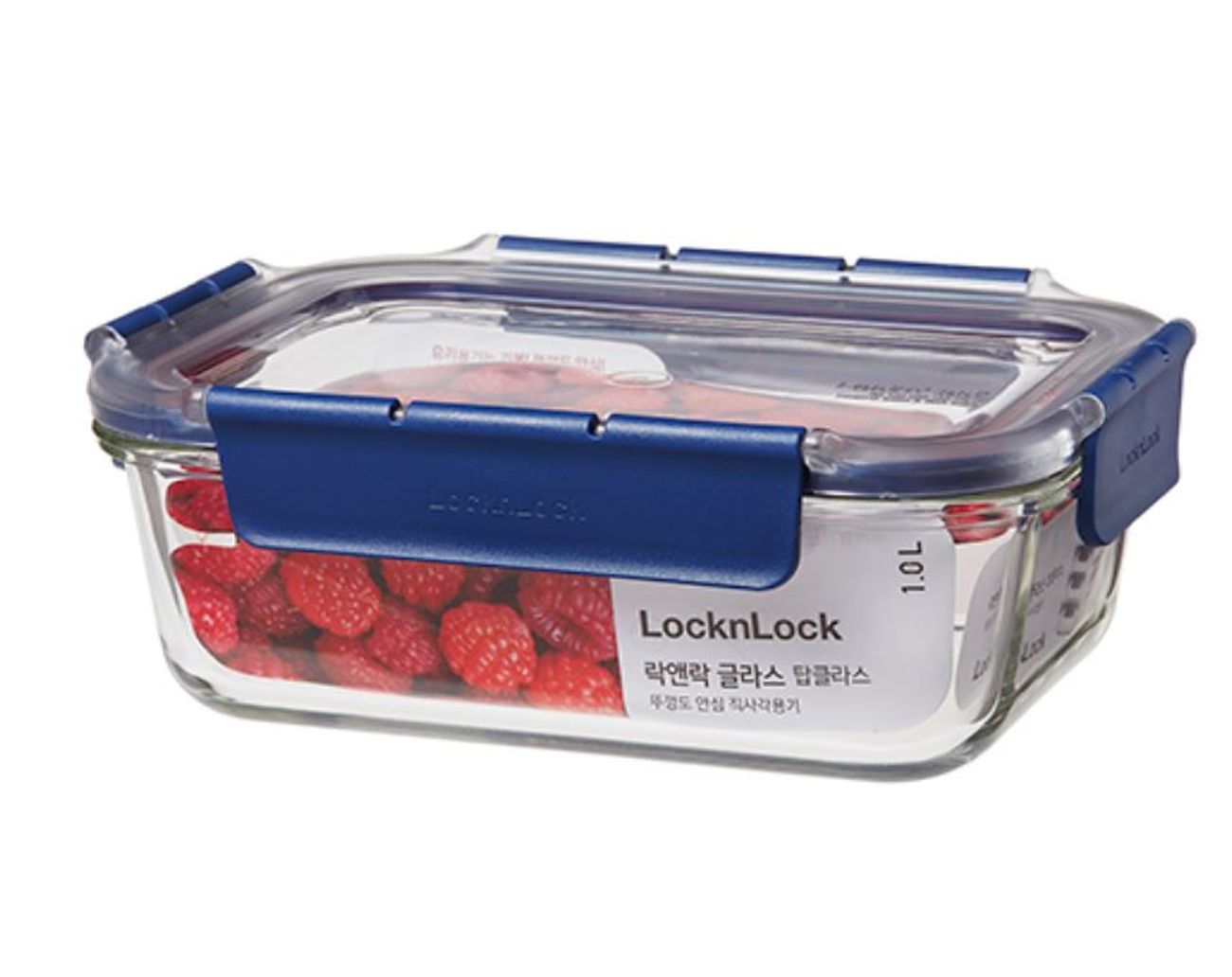 LocknLock Top Class Glass Rectangular Food Container 1L